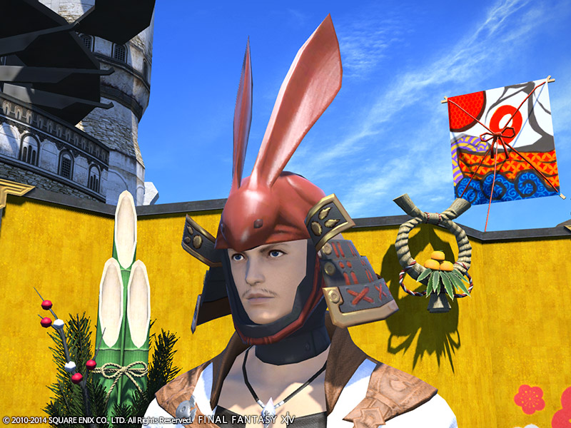 鐵質玉兔武士盔