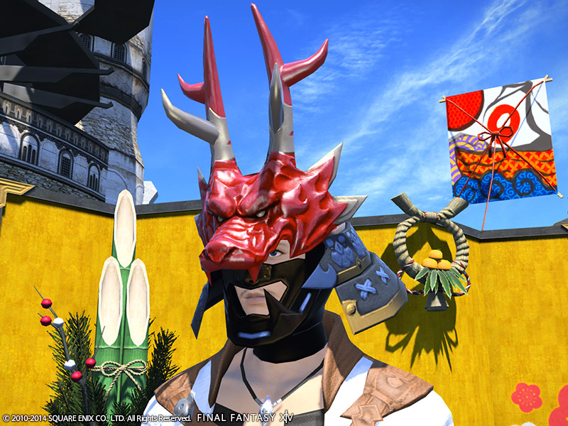 朱漆天龍武士盔