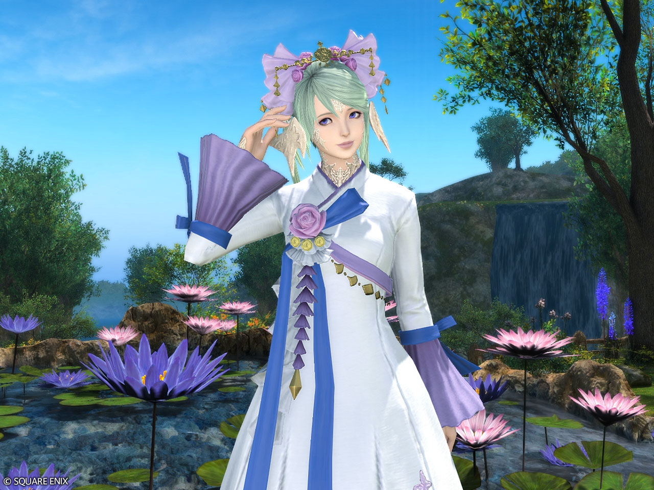 東方麗人套裝(女性角色限定)