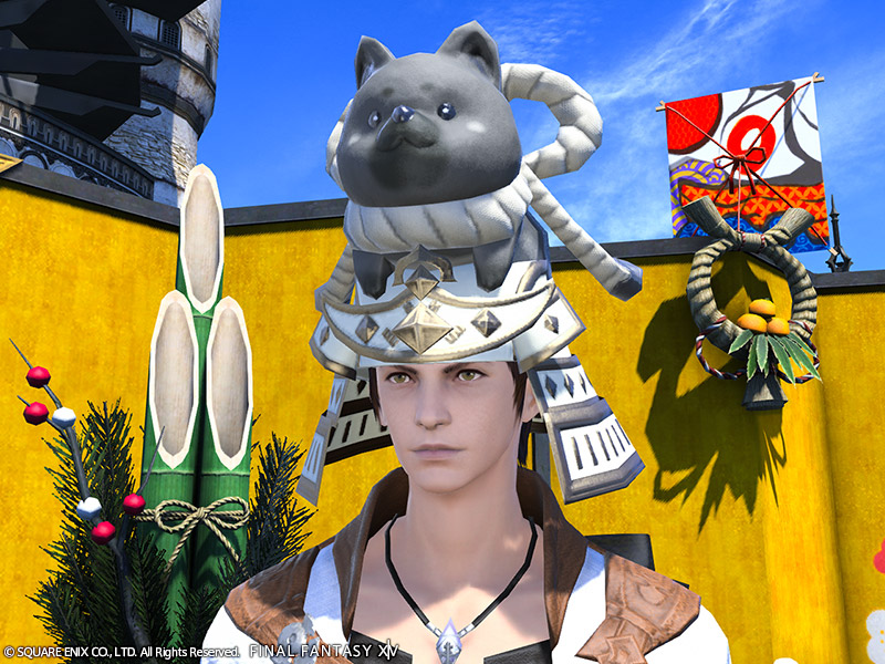 白漆忠犬武士盔