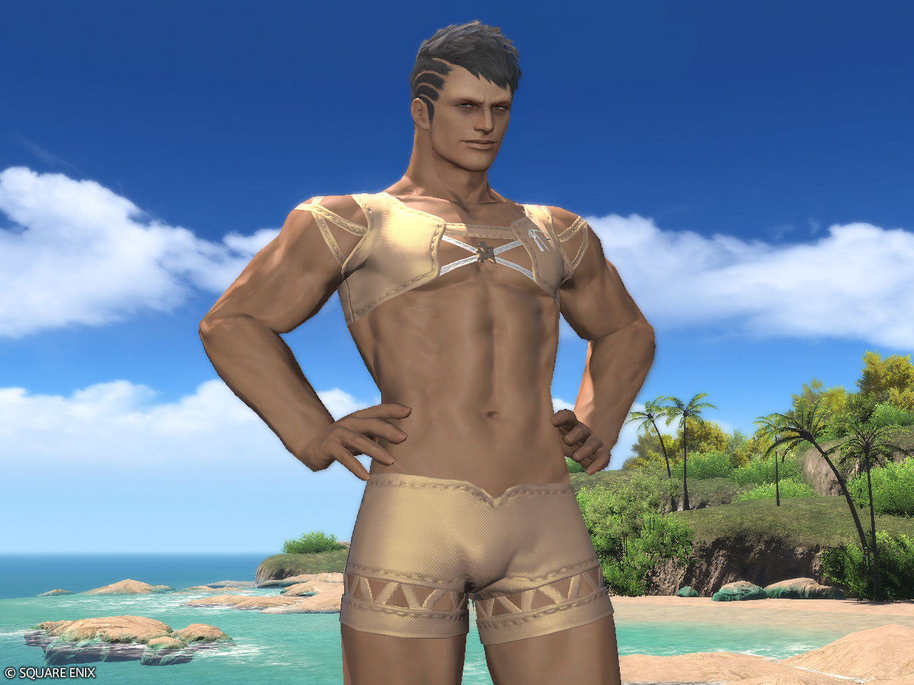 金陽男式夏裝(男性角色限定)