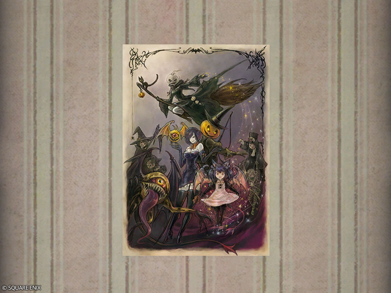 守護天節的特製精美海報