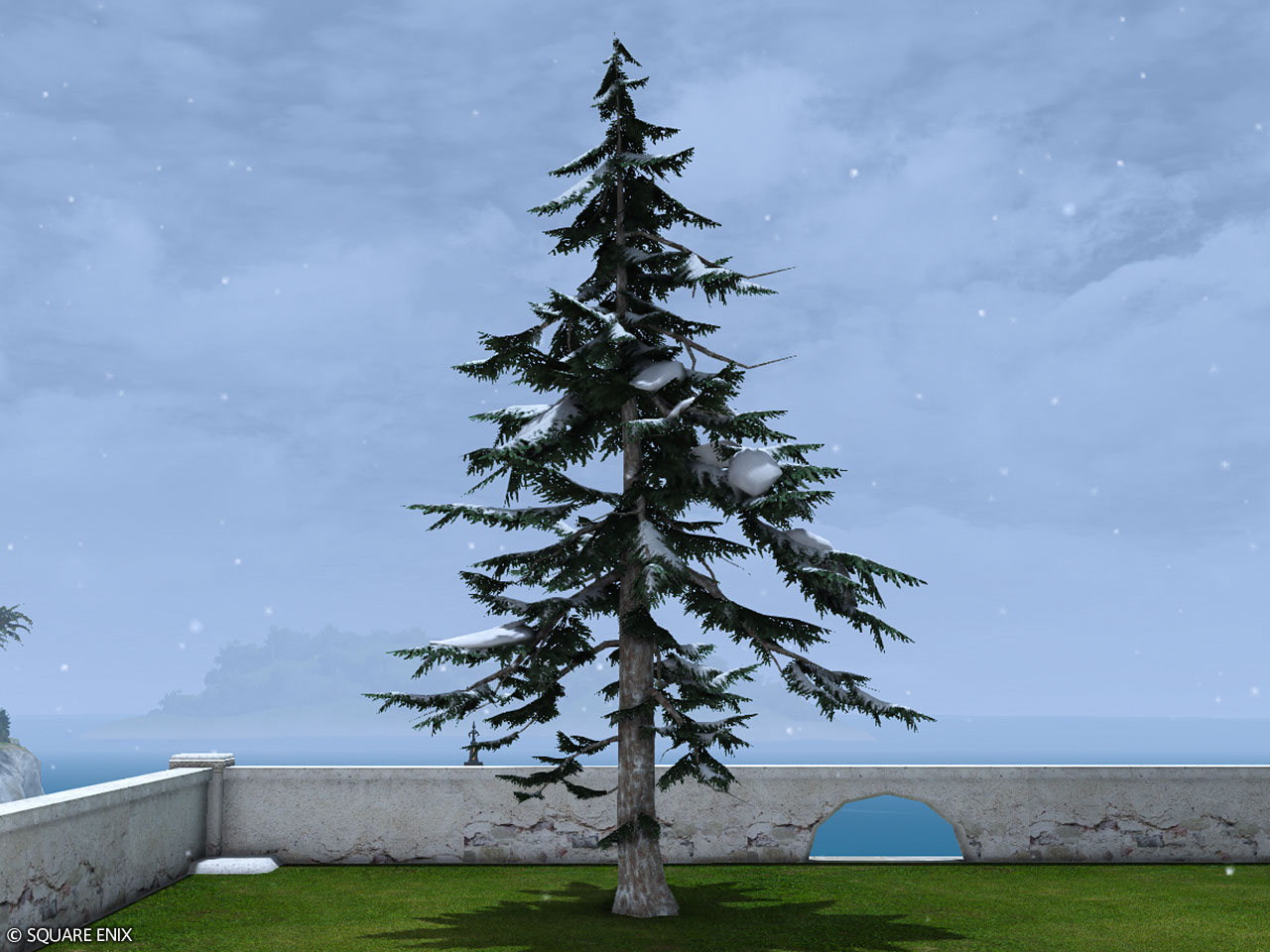 特製白雪覆蓋的樹