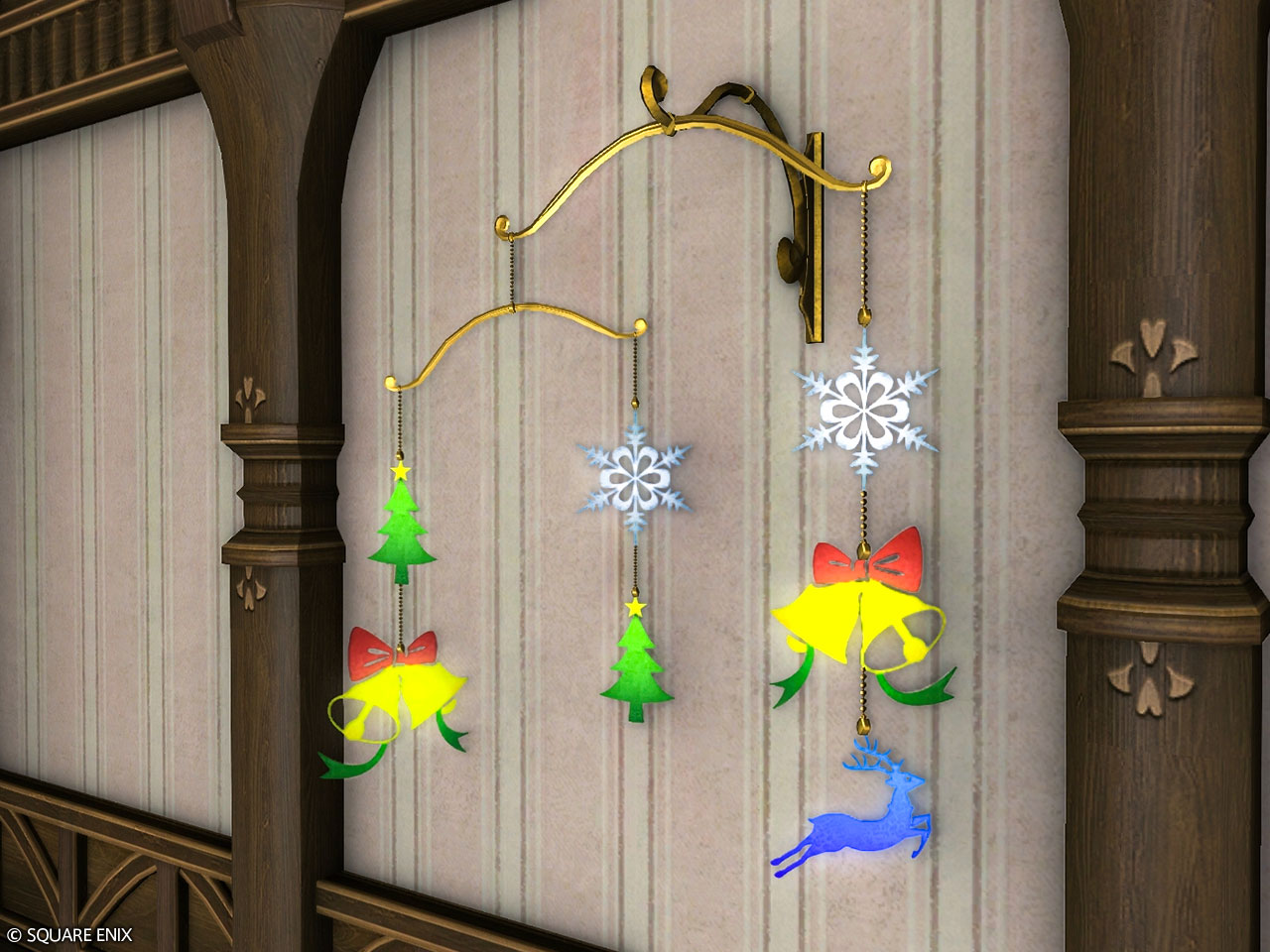 特製星光旋轉掛飾