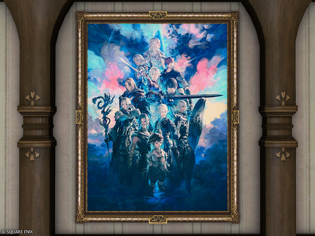 複製原畫«曉月群像»