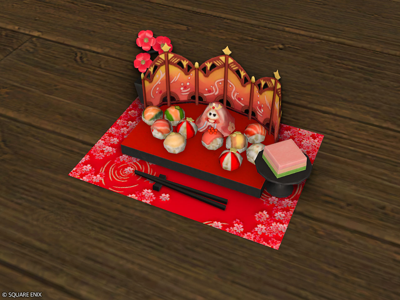 EX慶典用手鞠壽司5入組